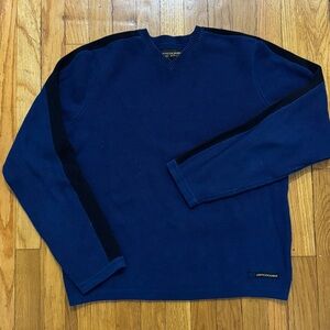 Abercrombie & Fitch Blue Crew Neck Sweater